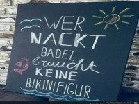 Nackt baden
