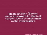 Mach dir keine Sorgen