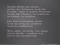 Reflektionen ber Vergnglichkeit