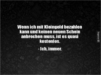 Kostenlos dank Kleingeld-Magie!