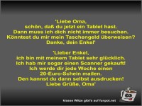 Omas digitale Antwort auf Enkeltricks!