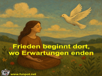 Frieden beginnt dort, wo Erwartungen enden