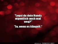 Smartphone-Sucht: Nur, wenn's klingelt!