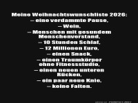 Weihnachtswünsche für Erwachsene