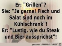 Sollen wir grillen?