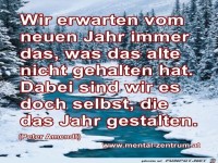 Wir erwarten vom neuen Jahe