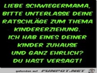 liebe Schwiegermama.....