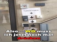 Wo muss ich dr�cken