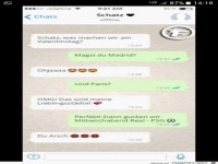 Fussball und Valentinstag