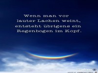 wenn man vor lauter Lachen weint