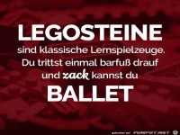 Legosteine sind klassische Lernspielzeuge