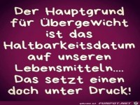 Das Haltbarkeitsdatum ist schuld