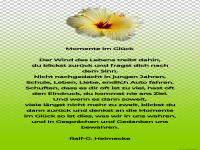 Nachdenken ber Lebensmomente