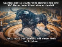 Stier vs. Wels: Der groe Denkmal-Wettstreit