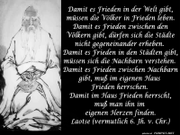 Laotse Frieden