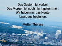 das gestern ist vorbei