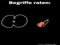 Wenn Geige und Pfirsich das gleiche Spiel spielen