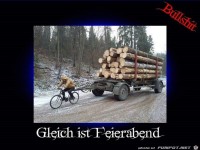 Gleich ist Feierabend