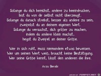 Solange du dich bemuehst