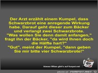 Der Arzt erz�hlt einem Kumpel