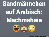 Sandmnnchen auf arabisch