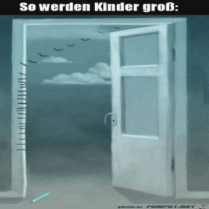 herz-Bild: Kinder werden groß
