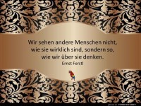 Zitate ber Wahrnehmung und Gedanken