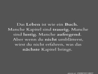 Kapitel-Chaos im Buch des Lebens!