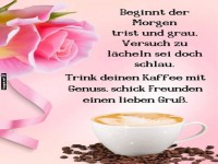 Kaffee und Bl�ten: Morgenzauber in der Tasse