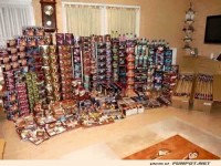 Ziemlich viel Material f�r Silvester