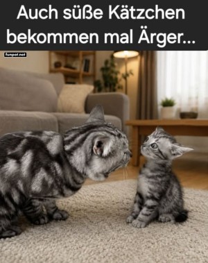 Katzenkonferenz:-Unartiger-Nachwuchs-erwischt!.jpg auf www.funpot.net