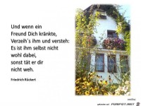 Und wenn ein Freund dich kraenkte