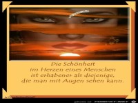 Die Schnheit im Herzen eines Menschen...