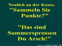 neulich an der Kasse