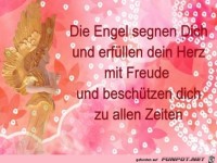 Die Engel segnen dich