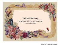Geh deinen Weg