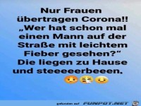 Nur Frauen �bertragen Corona