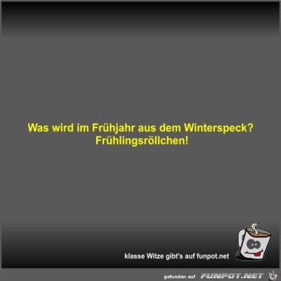 Was-wird-im-Fr&uuml;hjahr-aus-dem-Winterspeck?.jpg von Fossy