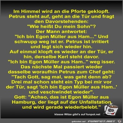Im-Himmel-wird-an-die-Pforte-geklopft.jpg von Fossy