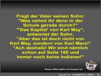 Fragt der Vater seinen Sohn