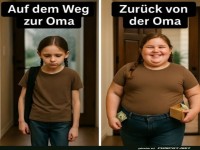 Omas Zauberk�che: Vorher-Nachher-Ergebnisse