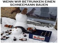 Der Schnee-Man(n) im Einsatz