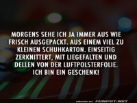 Morgendliches Geschenk der Natur