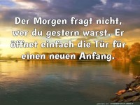 Morgens fragt keiner nach deinem alten Ich