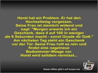 Horst hat ein Problem