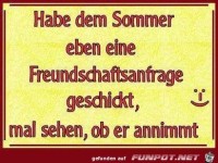 freundschaftsanfrage