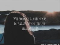 wie soll ich glauben