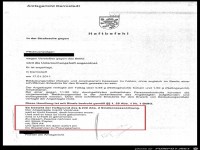 Haftbefehl vom dichtenden Rchter