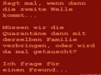 Die zweite Corona Welle