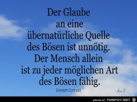 Nur der Mensch ist zu bsen fhig